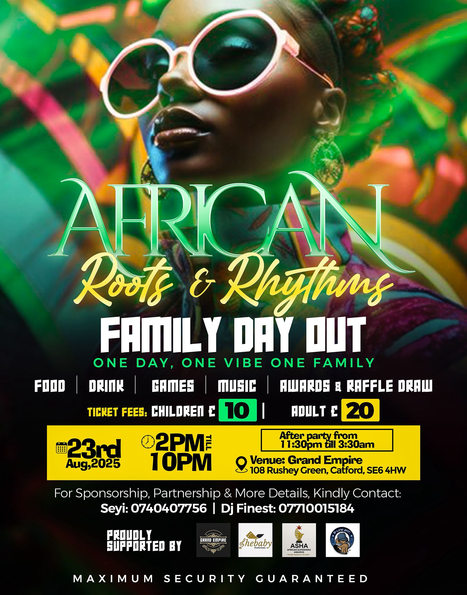 Home 8 African Roots & Rhythms – Family Day Out!